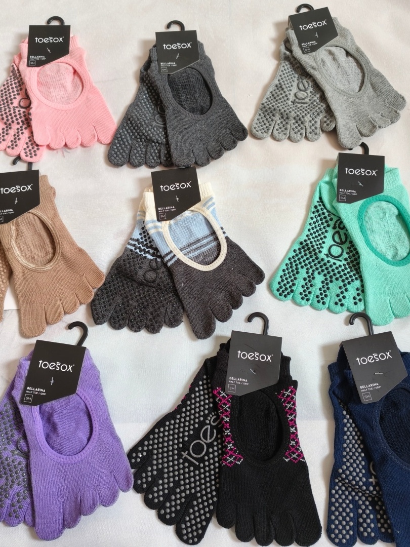 Toesox Yoga Fünf-Zehen-Socken  – Medias Para Pilates Y Yoga Bewertung und Preis