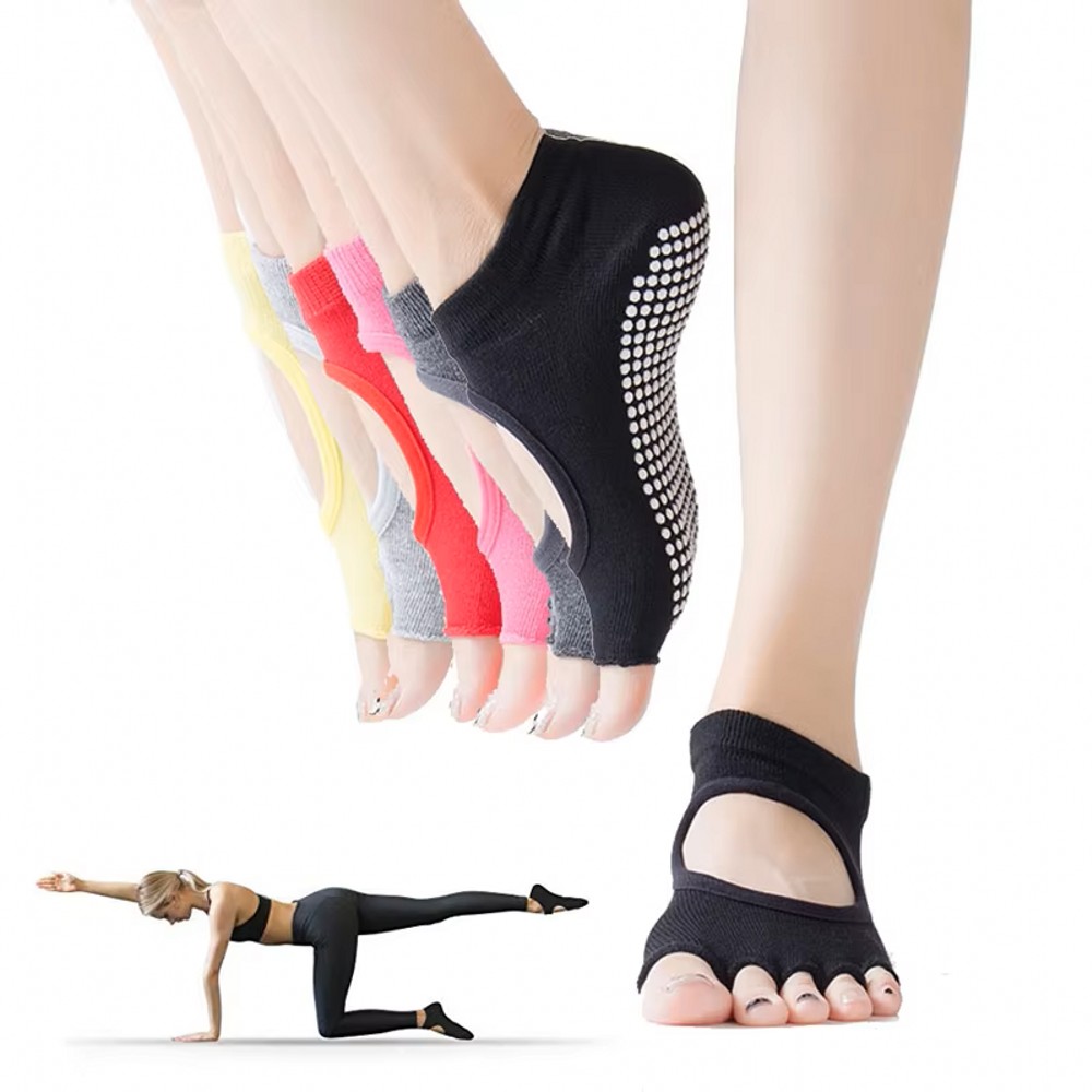 Rückenfreie Fünf-Zehen-Yoga-So – Medias Para Pilates Y Yoga Bewertung und Preis